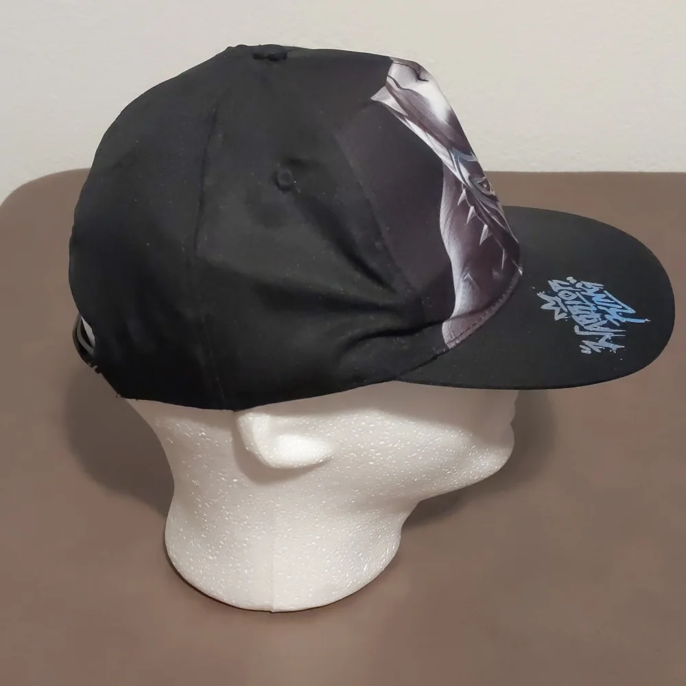 Marvel Warrior King Black Panther hat One Size Youth